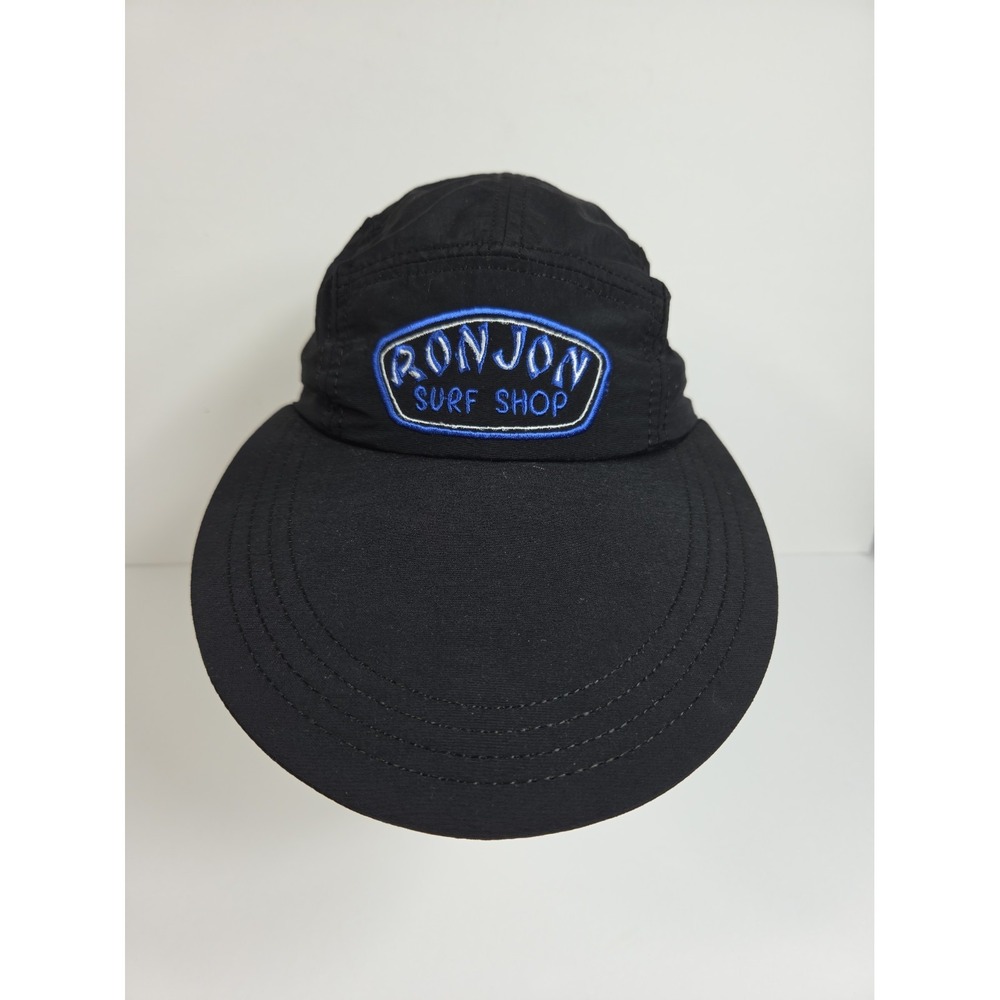 Vtg 90s RON JON  Surf Shop  Hat Supplex Nylon USA Made  Strapback